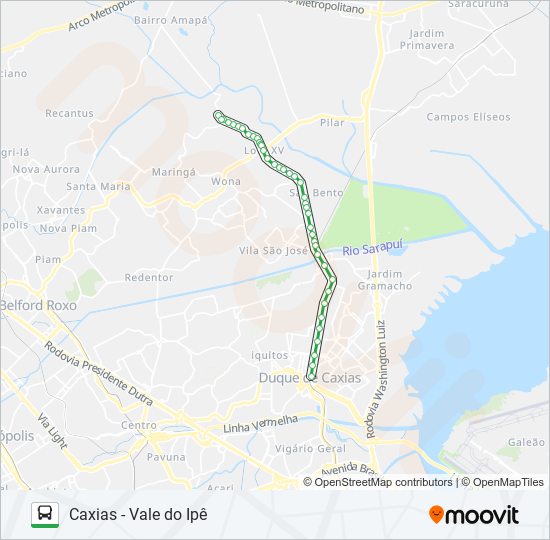 Rota Da Linha Hor Rios Paradas E Mapas Vale Do Ip Atualizado