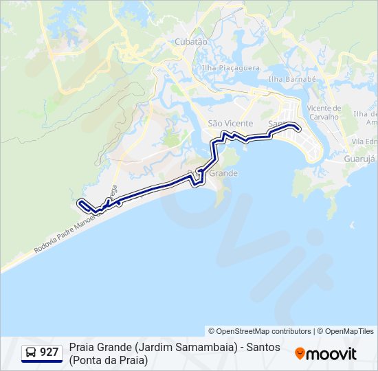 Route Schedules Stops Maps Santos Ponta Da Praia Updated