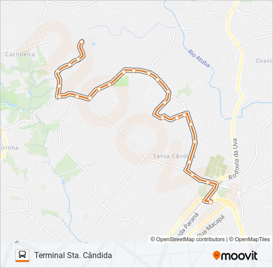 236 são benedito Route Schedules Stops Maps Terminal Sta Cândida