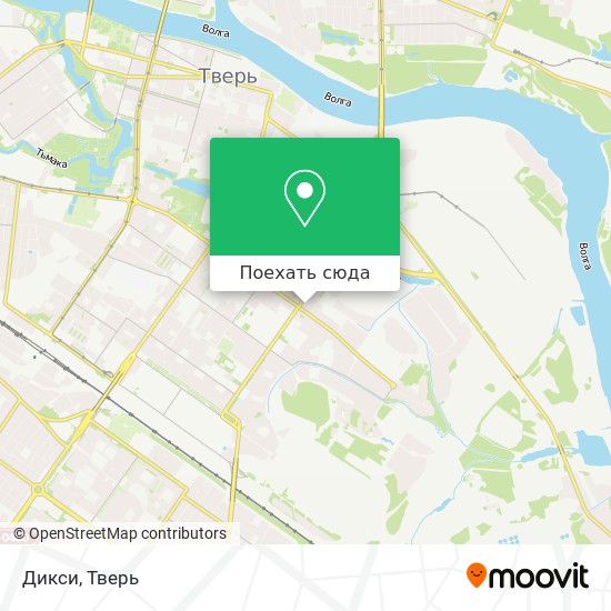 Магазины Дикси В Твери На Карте
