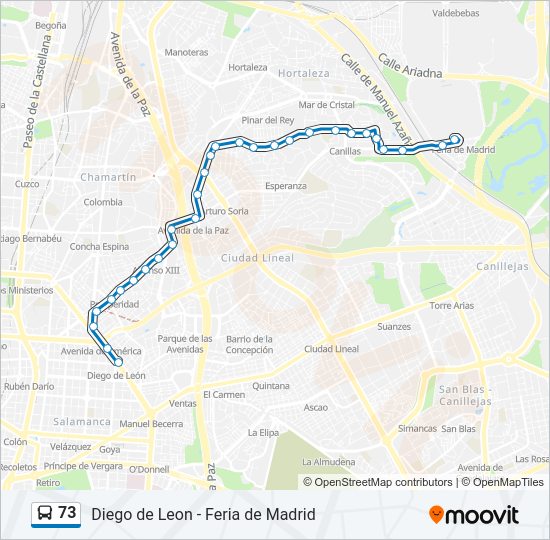 L Nea Horarios Paradas Y Mapas Feria De Madrid Actualizado