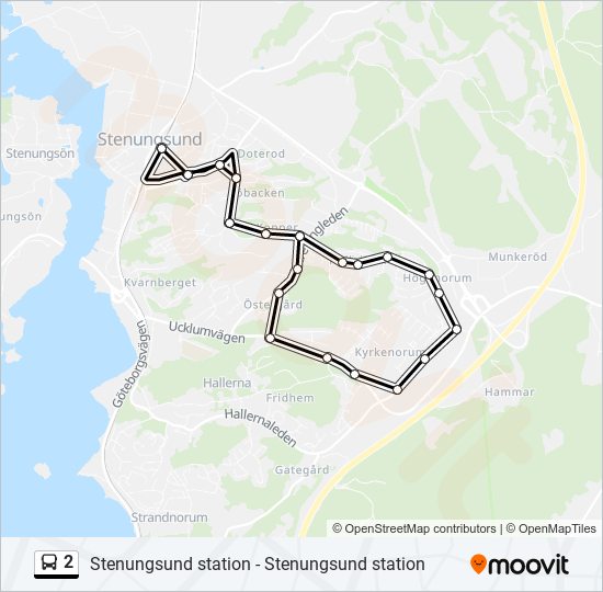 Route Schedules Stops Maps Stenungsund Station Updated