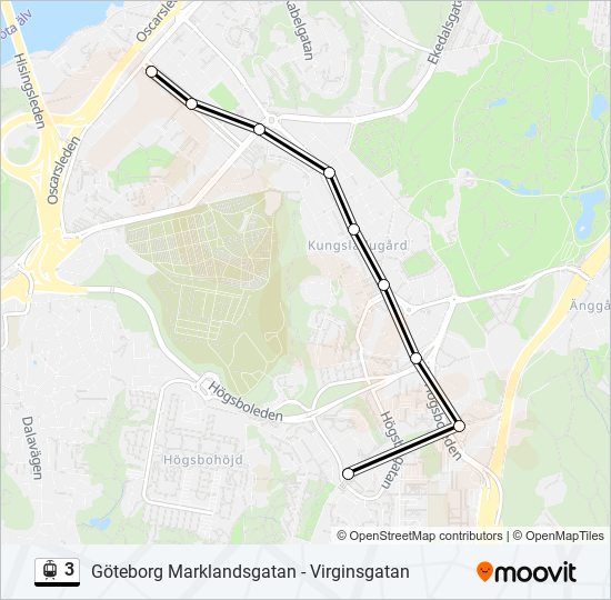 Rutt Tidtabeller H Llplatser Kartor G Teborg Vagnhallen Majorna