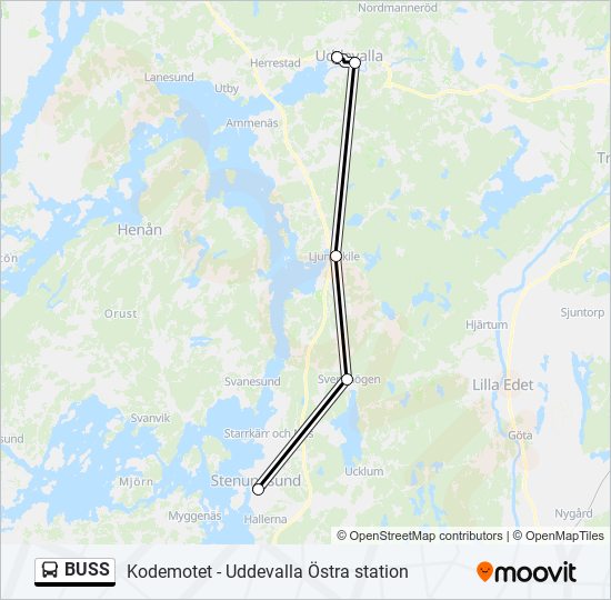 Buss Route Schedules Stops Maps Stenungsund Station Updated