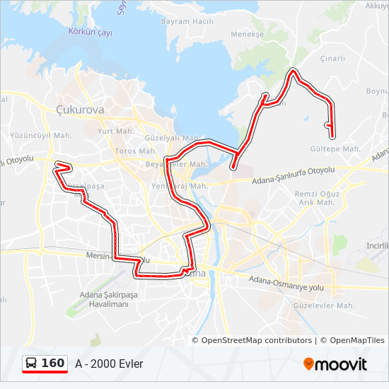 Route Schedules Stops Maps B Evler Updated