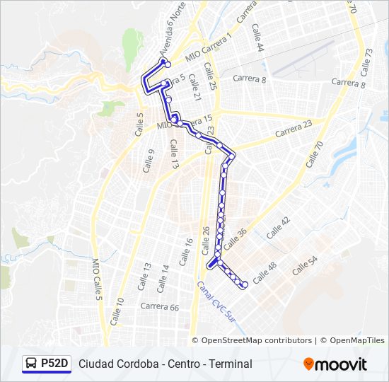 Ruta P D Horarios Paradas Y Mapas Torre De Cali A Cl Entre Kr Hot Sex