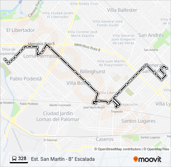 Ruta Horarios Paradas Y Mapas Est San Mart N B Escalada X Hot Sex Picture