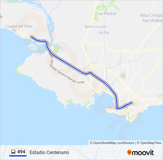 Ruta Horarios Paradas Y Mapas Estadio Centenario Actualizado