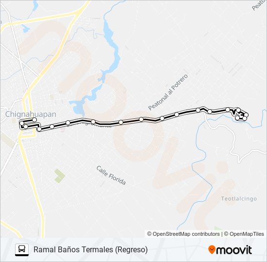 Ruta Ba Os Termales Horarios Paradas Y Mapas Ramal Ba Os Termales