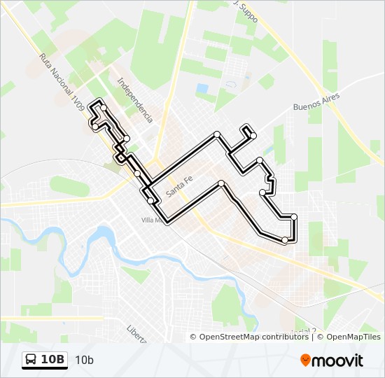 Ruta B Horarios Paradas Y Mapas B Actualizado