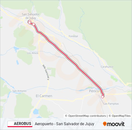 Ruta Aerobus Horarios Paradas Y Mapas Aeropuerto Actualizado