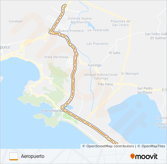 Ruta Vacacional Aeropuerto Horarios Paradas Y Mapas Aeropuerto