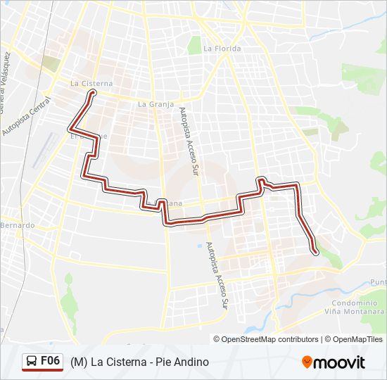 Ruta F Horarios Paradas Y Mapas Pie Andino Actualizado 137052 Hot Sex