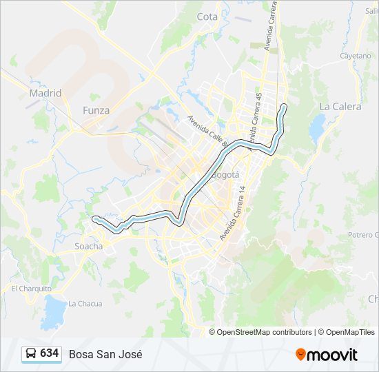 Ruta Horarios Paradas Y Mapas Bosa San Jos Actualizado 2970 Hot Sex