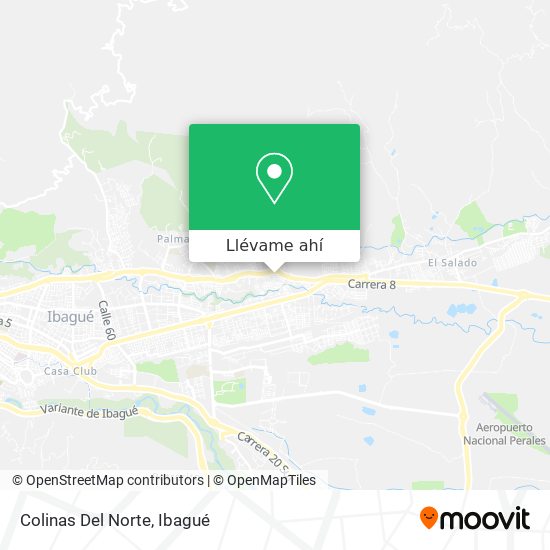 Cómo llegar a Colinas Del Norte en Ibagué en autobús