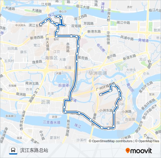 公交468路的线路图