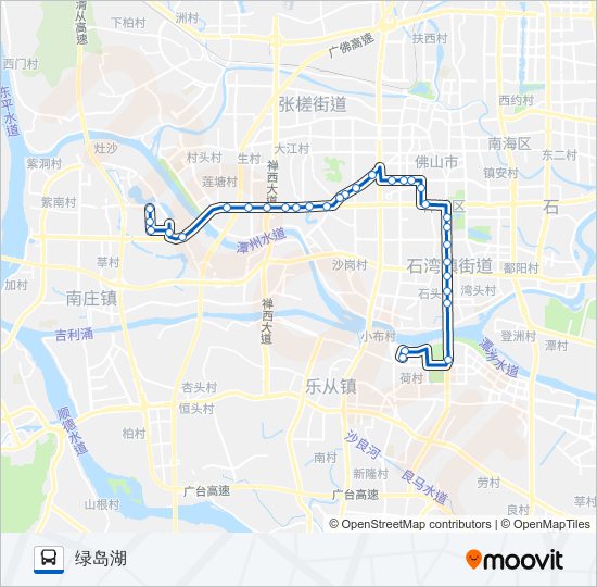 公交163路的线路图