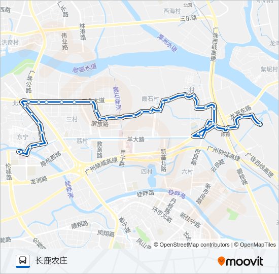 公交910路的线路图