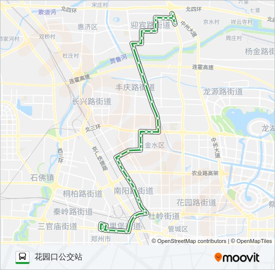 公交79路的线路图