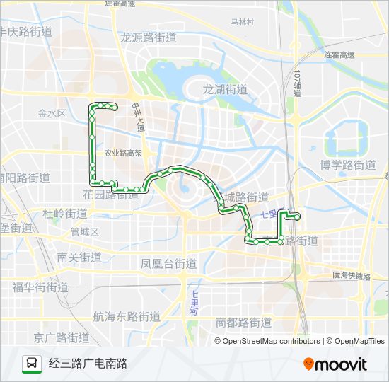 公交47路的线路图