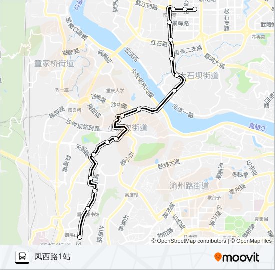 公交236路的线路图