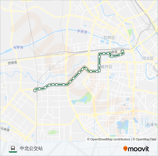 公交31路的线路图