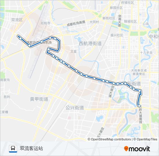 公交828路的线路图