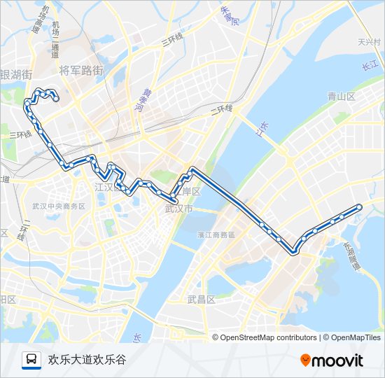 公交534路的线路图