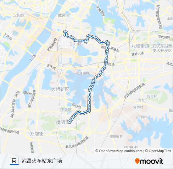 公交903路的线路图