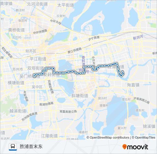 公交27路的线路图