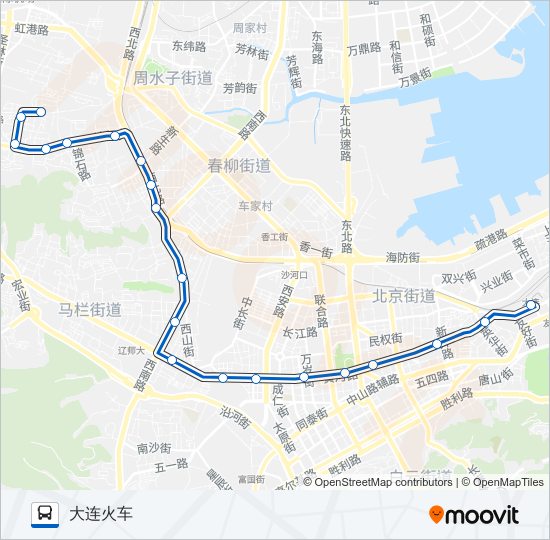 公交39路的线路图