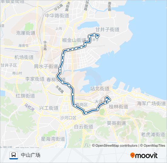 公交409路的线路图