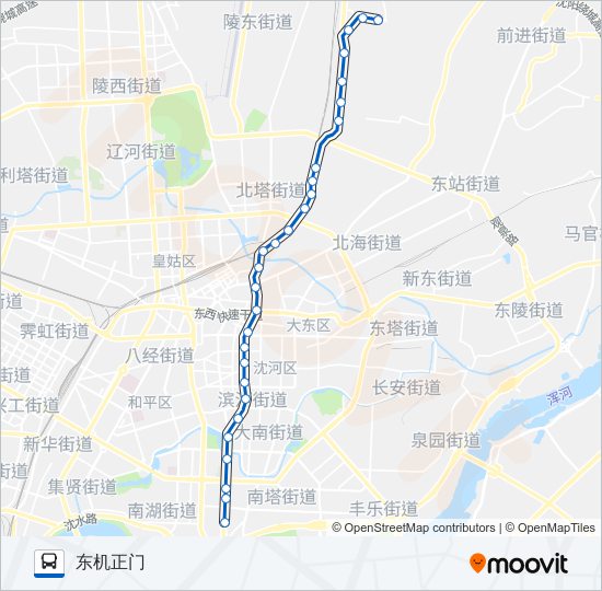 中国 沈阳 沈阳公交 212路 公交212路的时间表 公交212路通常在每天