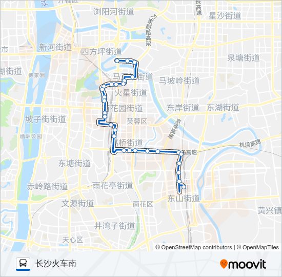 公交148路的线路图