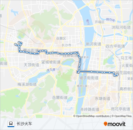 临118路 route schedules stops maps 长沙火车(updated)