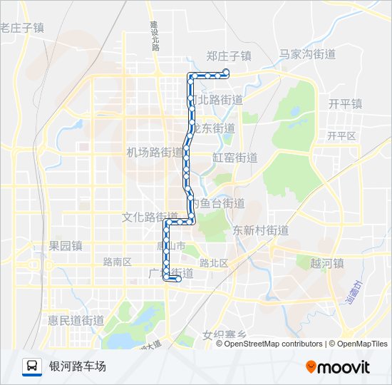 公交41路的线路图