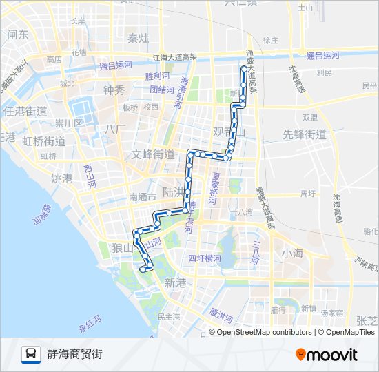 公交35路的线路图