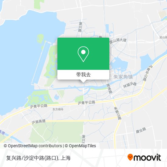 中国 上海 复兴路/沙淀中路(路口), 朱家角镇 即刻获得路线建议 在