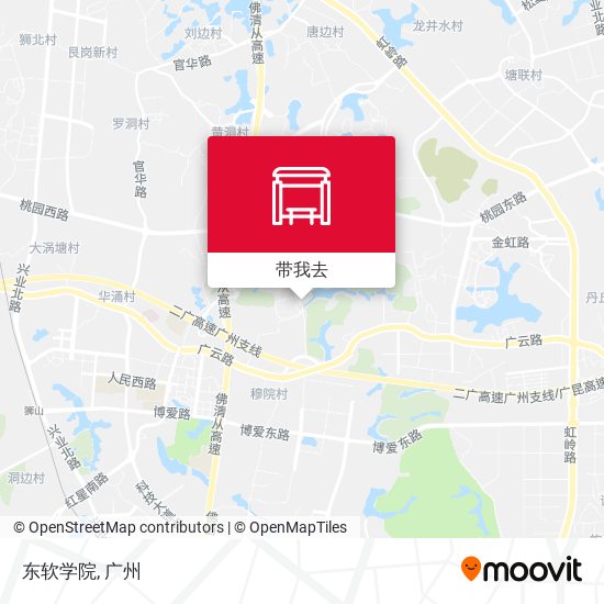 东软学院地图