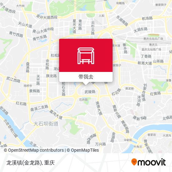 龙溪镇(金龙路)地图
