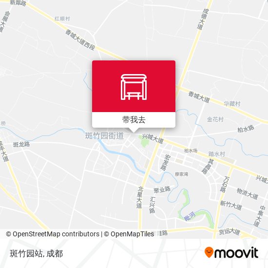 斑竹园站地图