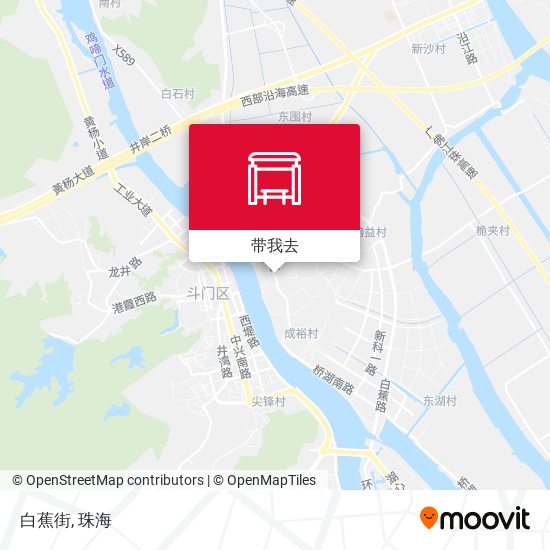 白蕉街地图