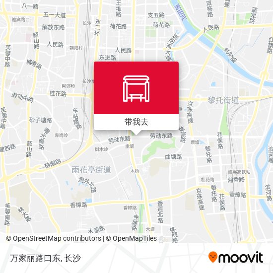 万家丽路口东地图