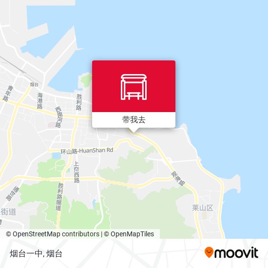 烟台一中地图