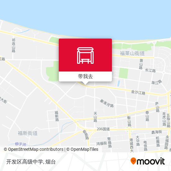 开发区高级中学地图