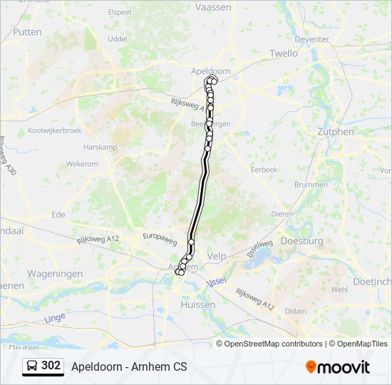 Route Schedules Stops Maps Apeldoorn Via Beekbergen Updated