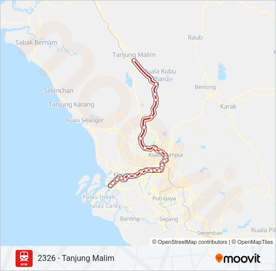 2 Route Schedules Stops Maps 2326 Tanjung Malim Updated