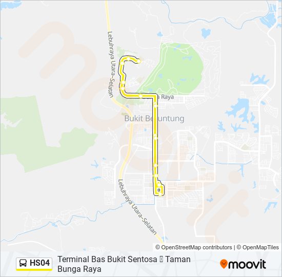 Hs04 Route Schedules Stops Maps Terminal Bas Bukit Sentosa