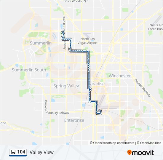 Route Schedules Stops Maps Valley View Northbound Updated