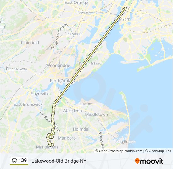 Route Schedules Stops Maps Manalapan Yorktown Via Covered Br